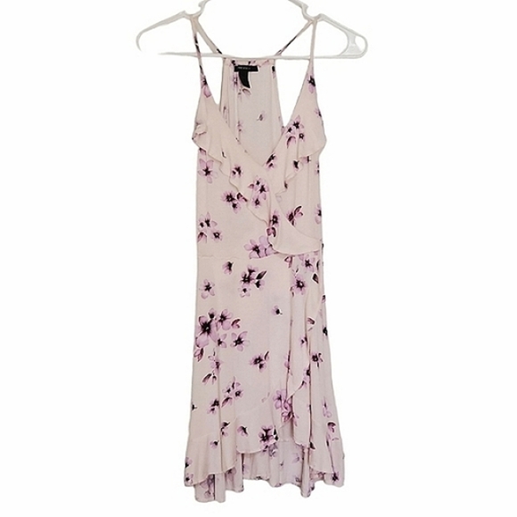 1236 * Forever 21 Floral Sun Dress Pink Purple Size S - Picture 2 of 9